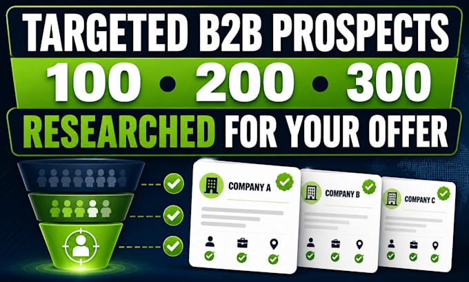 build a targeted b2b prospect list for your business