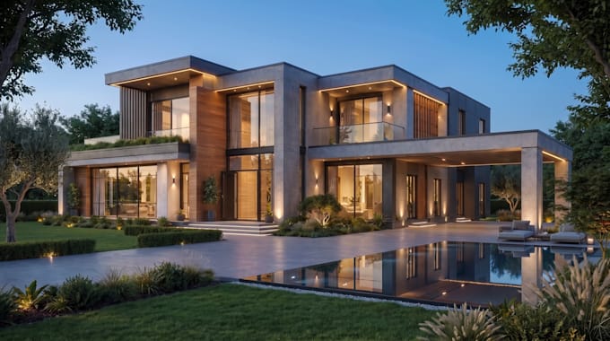 do ai construction time lapse video from image architectural visualization video