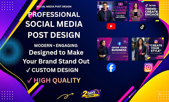 design attractive social media posts using canva