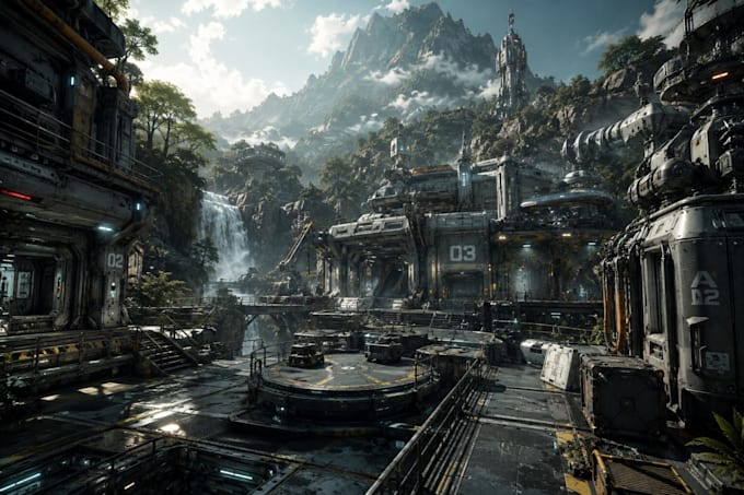 design stunning ue5 levels, maps and environments