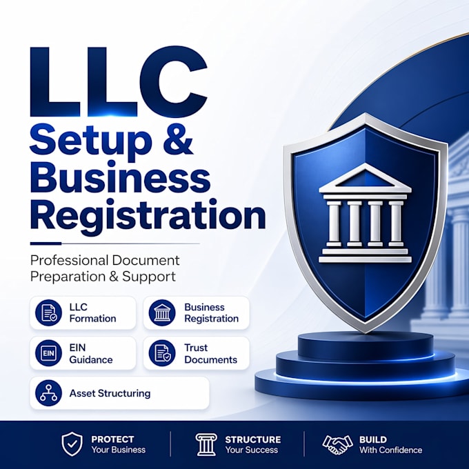 form your llc in wyoming, delaware or florida with ein and full setup