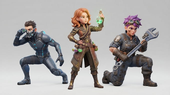 design a character for your video game