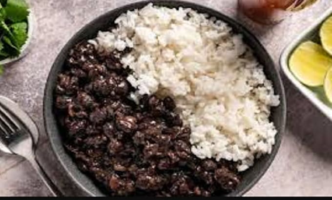 cook rice and beans
