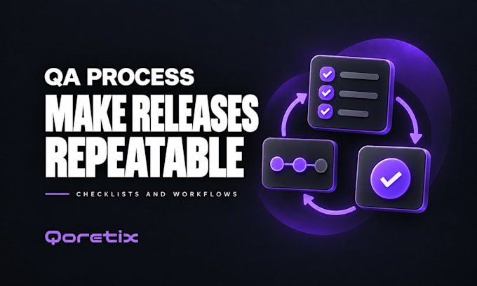 create a QA checklist and release process for your web app