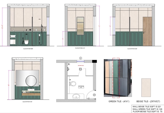 do professional autocad 2d drafting and interior layouts