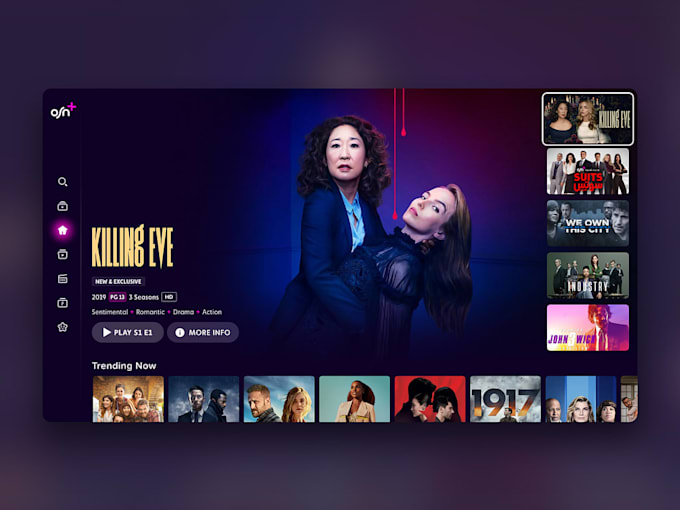 develop smart TV app for ott, streaming, roku TV, fire TV, android and ios TV