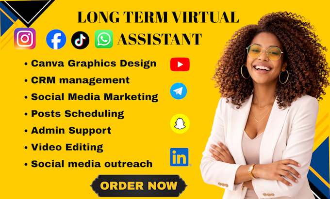 be executive virtual assistant social media manager admin personal assistant ghl