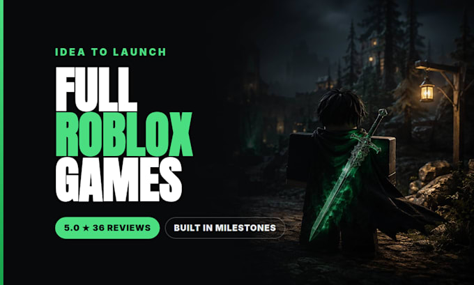 develop your full roblox game from idea to launch in luau