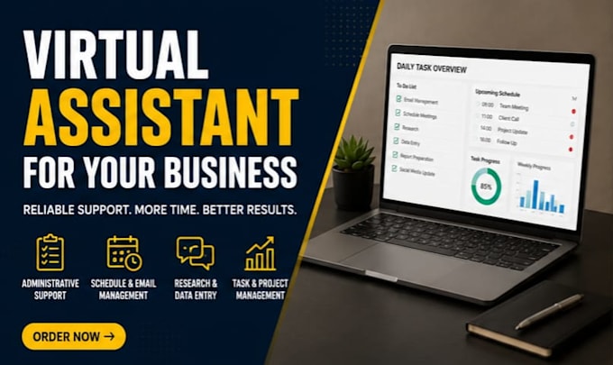 be your administrative virtual assistant, creative assistant and admin support
