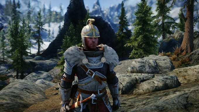 design custom skyrim character creation, armor sets and weapons for se ae