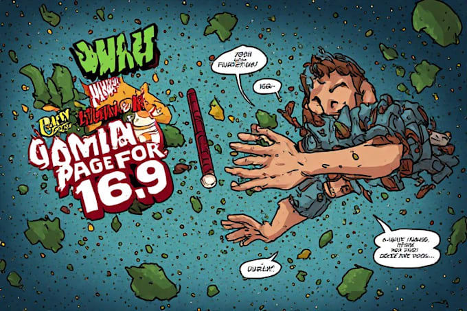 draw a comic page for you