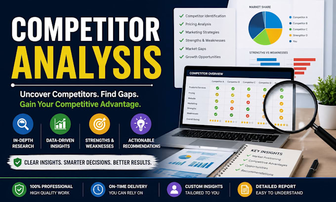 do competitor analysis and market research