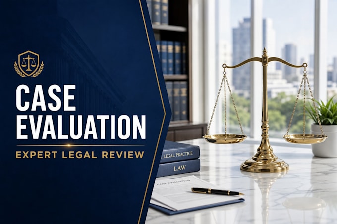 prepare a professional case evaluation document for your dispute