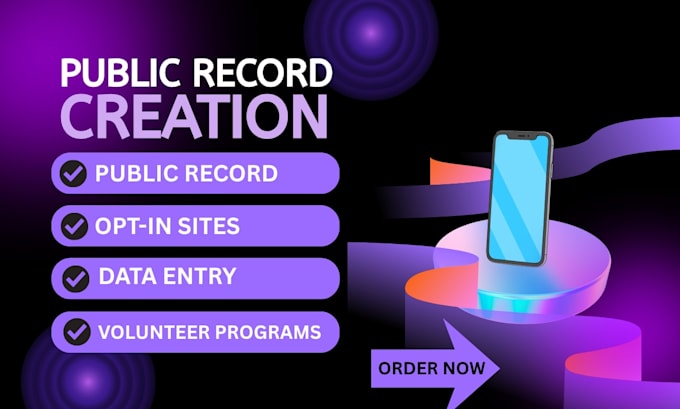 process public records forms with data automation
