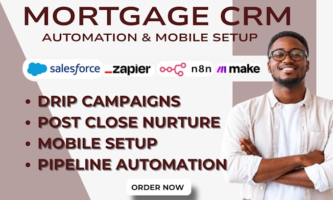 setup resimpli CRM  for real estate mortgage CRM automation setup salesforce pos