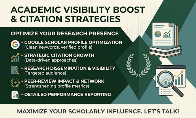 increase google scholar citation optimize profile boost research visibility