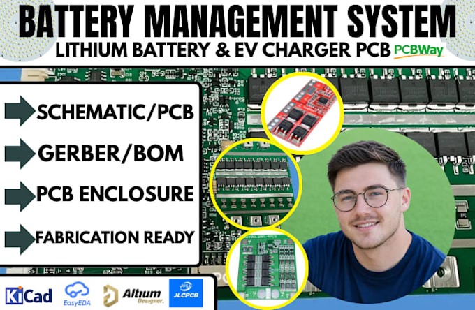 design power electronics pcb for smps, bms, and battery management, circuit pcb