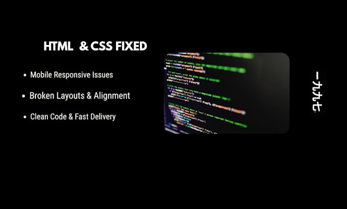 fix your CSS, HTML bugs and mobile responsive issues