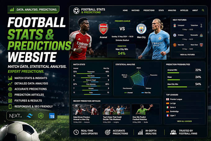 build a football stats and predictions website