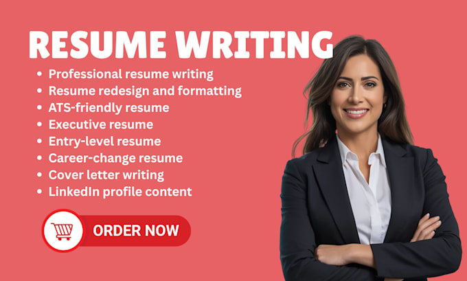 write a professional resume for you interview or job post