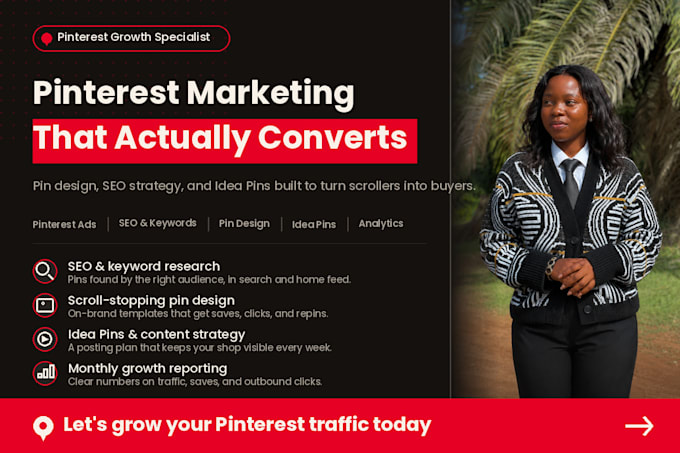 be your pinterest marketing manager, setup seo optimized pins, posts, and boards