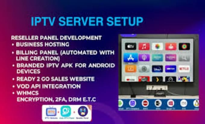 setup and configure a streaming management panel and server