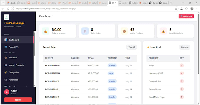 build a custom ecommerce pos or booking website with payment integration