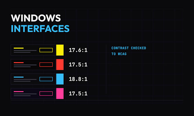 design the user interface for your windows desktop app