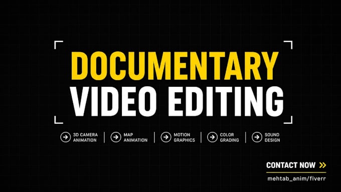edit cinematic youtube documentaries in a vox style