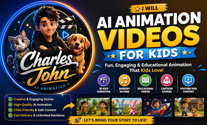 ai animation videos for kids