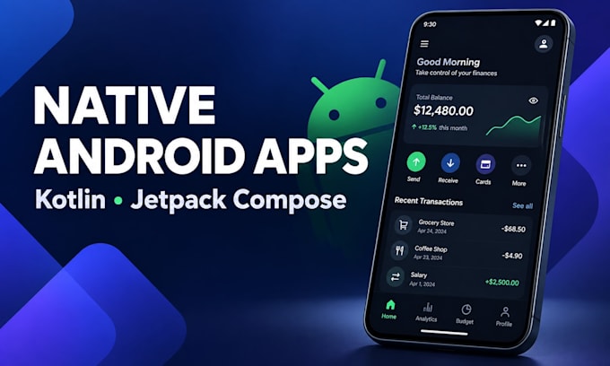 build a native android app with kotlin and jetpack compose