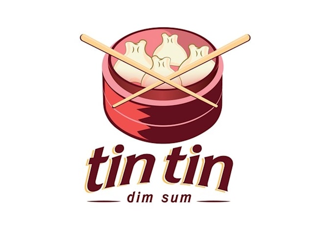 create chinese dim sum restaurant logo