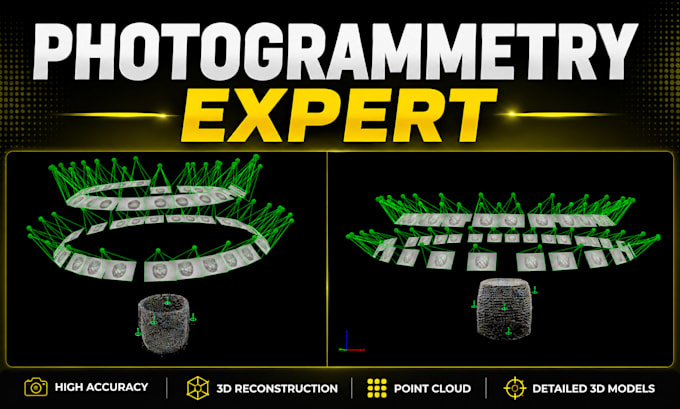 process 3d scans, point clouds and photogrammetry models