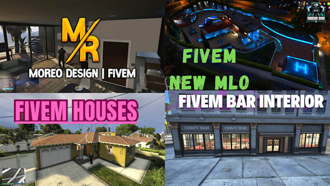be your fivem developer and 3d interior design