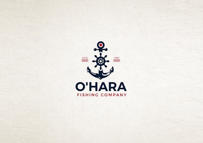 design unique fishing co logo