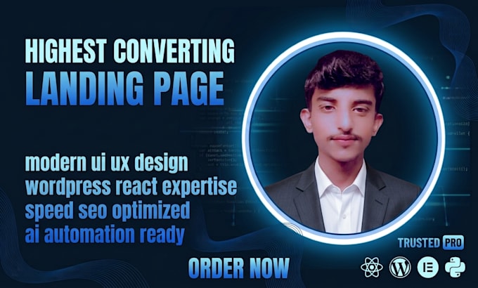 design highest converting landing page