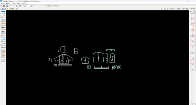 create professional garment patterns and size grading