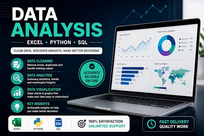 analyze and visualize your data using excel and python