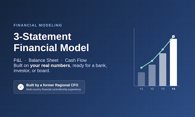 build a 3 statement financial model for your business