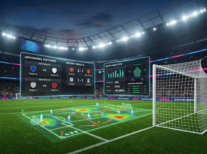 build a football live score website with API integration