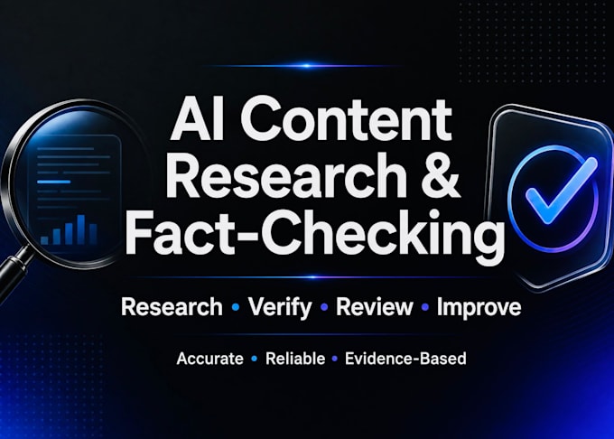 ai content research and fact checking