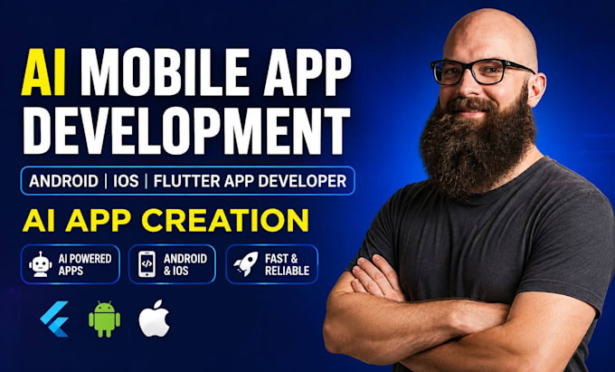 do ai mobile app development android ios app creation flutter app developer
