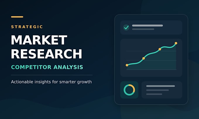 conduct strategic market research and competitor analysis