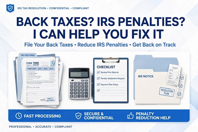 file your back taxes and help reduce irs penalties