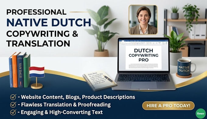 write or rewrite engaging dutch copy and content