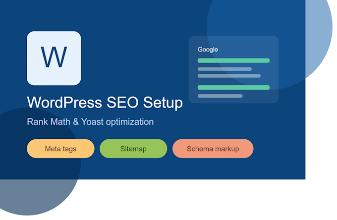 do wordpress on page SEO setup with rank math or yoast