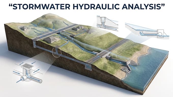 design stormwater management plans and drainage analysis