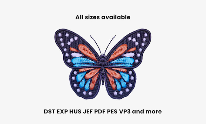 professional embroidery digitizing image and embroidery design