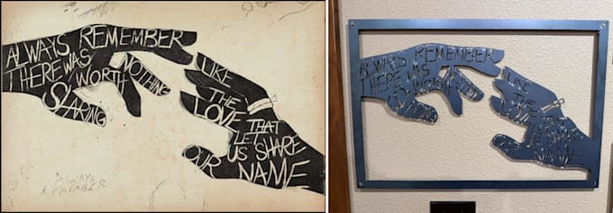 create a custom dxf file for laser cutting