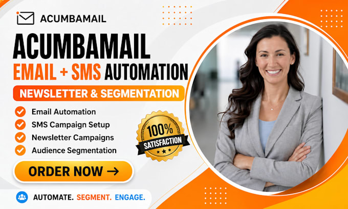 setup acumbamail email sms automation newsletter and segmentation